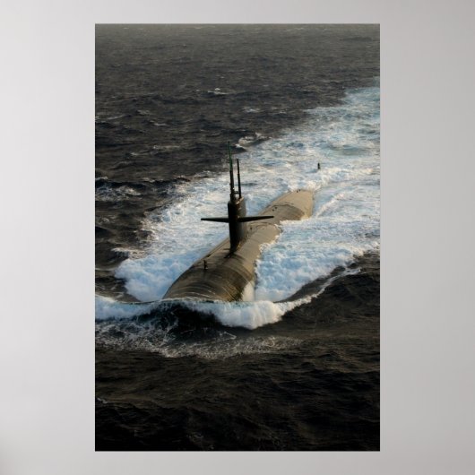 USS Albuquerque (SSN 706) Poster (Vorne)