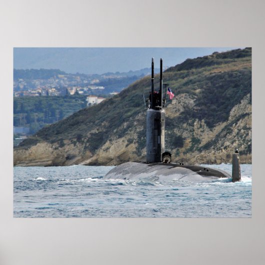 USS Alexandria (SSN 757) Poster (Vorne)