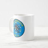 USS Amphion (AR-13) die Insignie-Kaffee-Tasse Kaffeetasse (Vorderseite Links)
