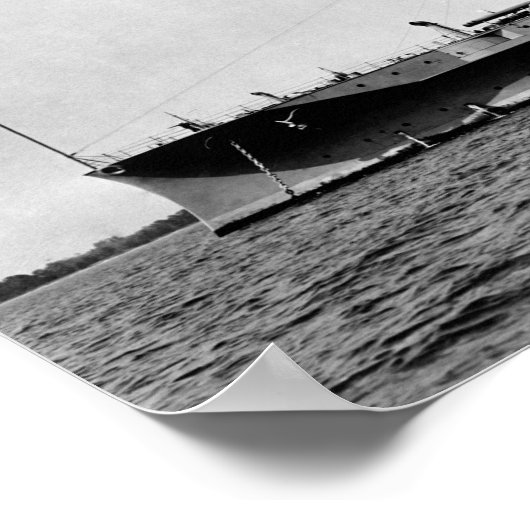 USS Arizona Battleship - Circa 1930 Poster (Ecke)