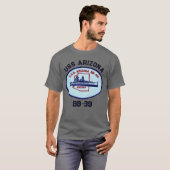 USS Arizona (BB-39) T-Shirt (Vorne ganz)