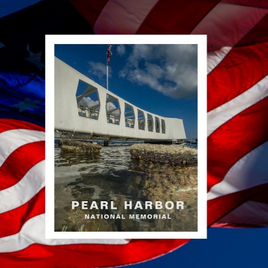 USS Arizona Memorial, Pearl Harbor, Hawaii Postkarte