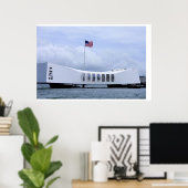 USS Arizona Memorial Poster (Heimbüro)