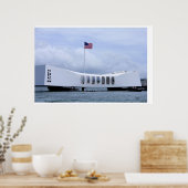 USS Arizona Memorial Poster (Küche)