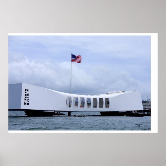 USS Arizona Memorial Poster (Vorne)