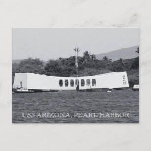 USS Arizona Pearl Harbor Postkarte
