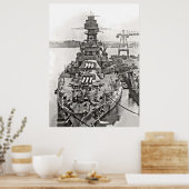 USS Arizona Poster (Küche)