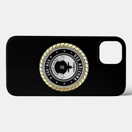 USS Arizona (SSN-803) Case-Mate iPhone Hülle (Rückseite (Horizontal))