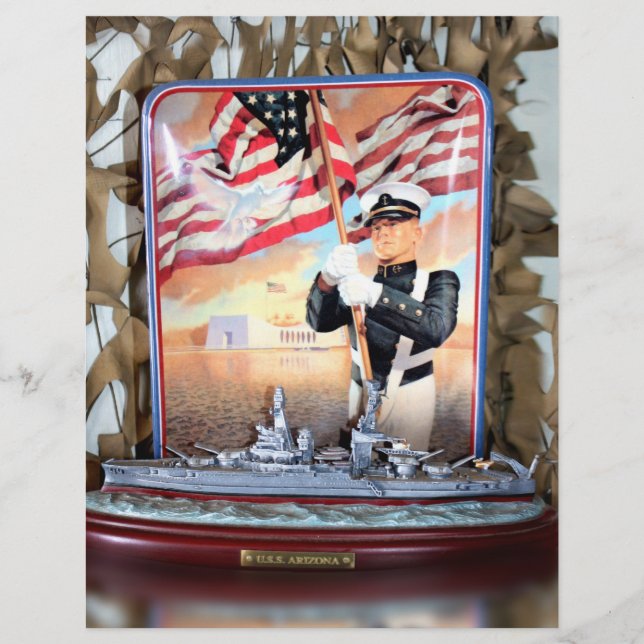 USS Arizona Tribute (Vorderseite)