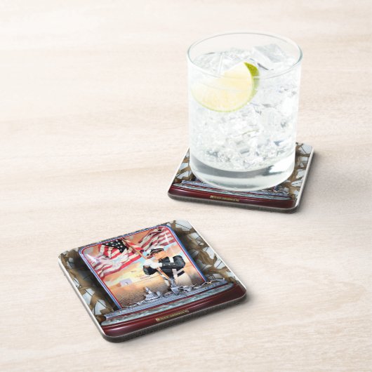 USS Arizona Tribute Getränkeuntersetzer (Rechte Seite)