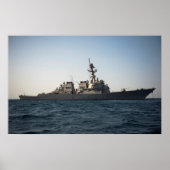 USS Arleigh Burke (DDG 51) Poster (Vorne)