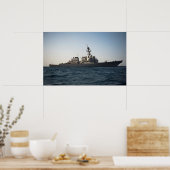 USS Arleigh Burke (DDG 51) Poster (Küche)