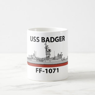 USS Badger Kaffeetasse
