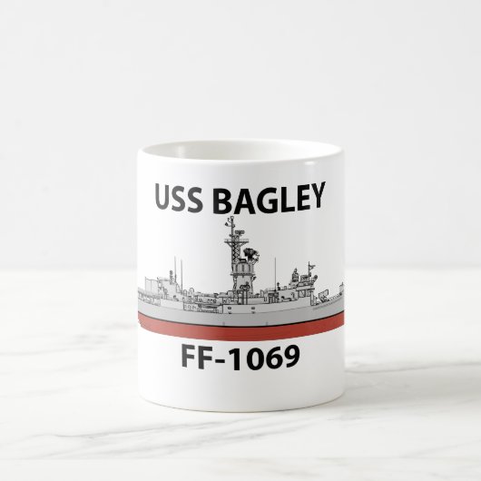 USS Bagley Kaffeetasse (Mittel)