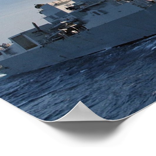 USS Bainbridge (DDG 96) Poster (Ecke)
