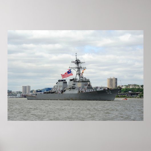 USS Barry (DDG 52) Poster (Vorne)