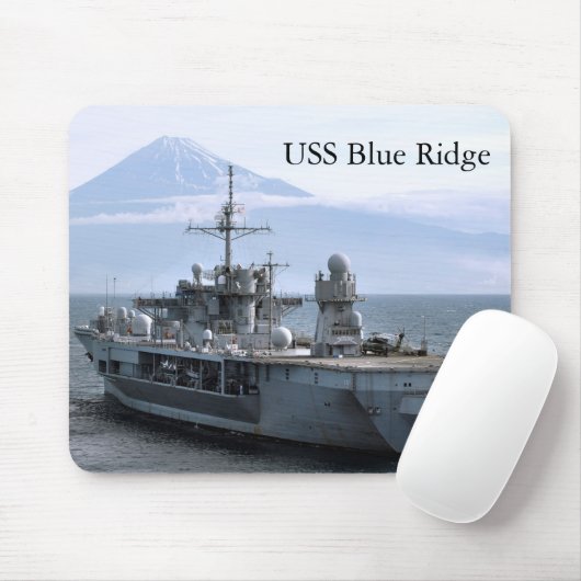 USS Blue Ridge LCC-19 Mousepad (Mit Mouse)