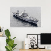 USS Blue Ridge (LCC 19) Poster (Heimbüro)
