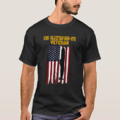 USS Bluefish SSN 675 U-Boot Veterans Day Father T-Shirt (Vorderseite)