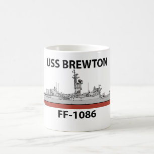 USS Brewton Kaffeetasse