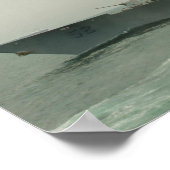 USS Bunker Hill (CG 52) Poster (Ecke)