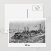 USS Cairo Postkarte (Vorne/Hinten)