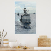 USS Cape St. George (CG 71) Poster (Küche)