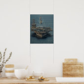 USS Carl Vinson (CVN 70) Poster (Küche)