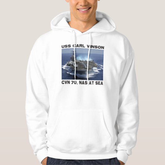 USS Carl Vinson Hoodie (Vorderseite)