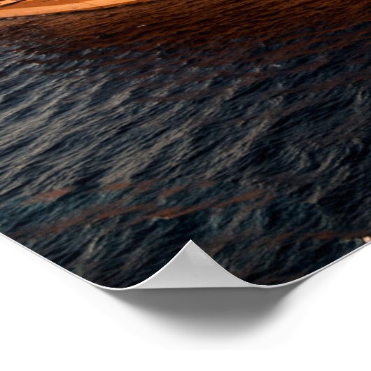 USS Carl Visnon (CVN 70) Poster (Ecke)