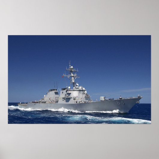 USS Carney (DDG 64) Poster (Vorne)