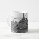 USS Carondelet Kaffeetasse (Vorderseite Links)