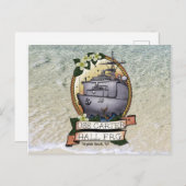 USS Carter Hall FRG Postcard Postkarte (Vorne/Hinten)