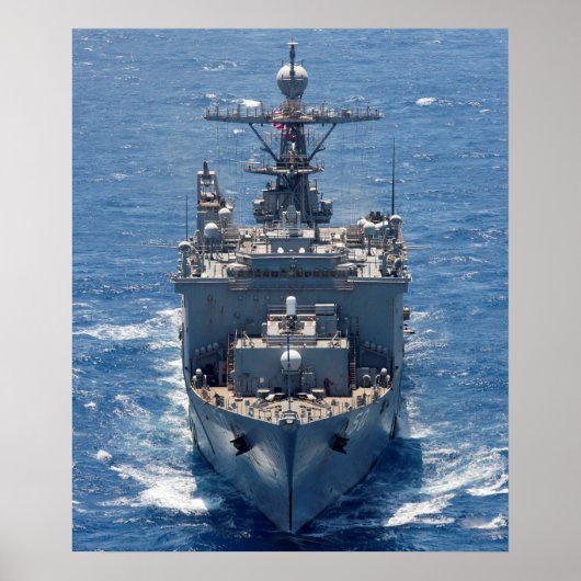 USS Carter Hall (LSD 50) Poster (Vorne)