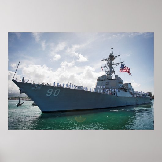 USS Chafee (DDG 90) Poster (Vorne)