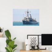 USS Champion (MCM 4) Poster (Heimbüro)