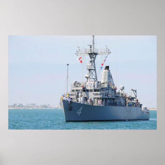 USS Champion (MCM 4) Poster (Vorne)