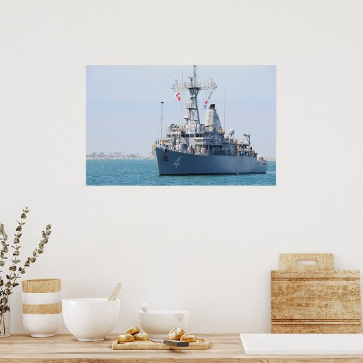 USS Champion (MCM 4) Poster (Küche)
