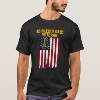 USS Charleston AKA 113 LKA 113 Amphibious Cargo Sh T-Shirt