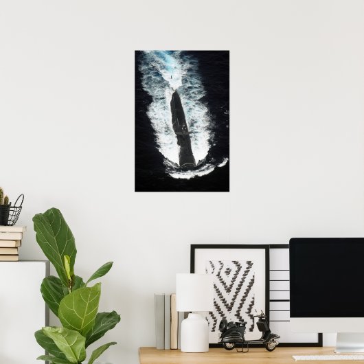 USS Chicago (SSN-721) Poster (Heimbüro)