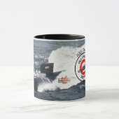 USS Cincinnati (SSN-693) Tasse/BG Sub Image Tasse (Zentrum)