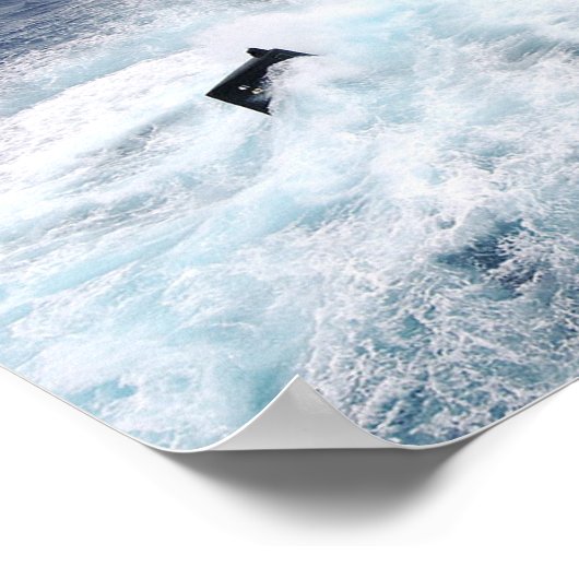 USS Connecticut (SSN 22) Poster (Ecke)