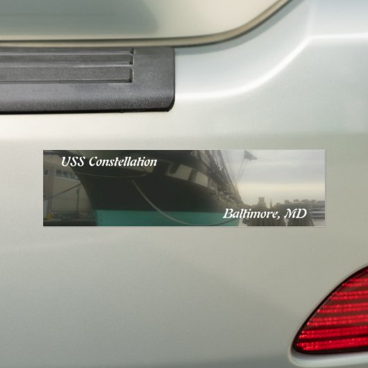 USS Constellation Autoaufkleber (Auf Auto)