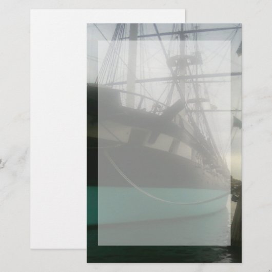 USS Constellation Briefpapier (Vorne/Hinten)