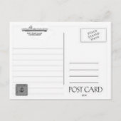 USS CONSTELLATION CV-64 AIRCRAFT Postkarte (Rückseite)