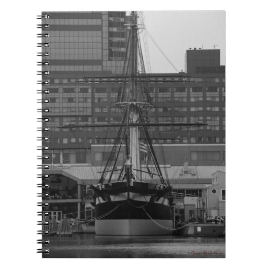 USS Constellation Notebook Notizblock (Vorderseite)