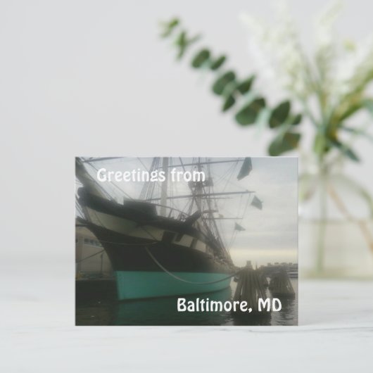 USS Constellation Postcard Postkarte (Stehend Vorderseite)