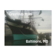 USS Constellation Postcard