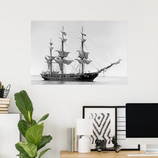 USS Constellation Poster (Heimbüro)