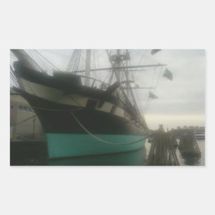 USS Constellation Rechteckiger Aufkleber